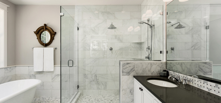 bathroom shower door installation in Punta Gorda